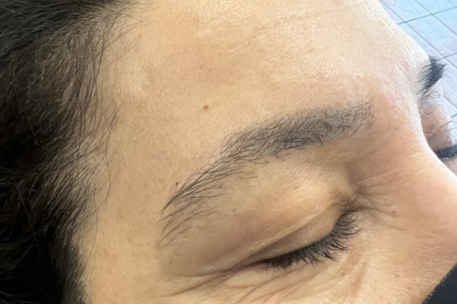 Threading for Brows at AP Threading in Elk Grove CA